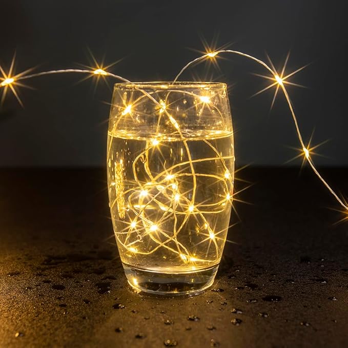 Fairy Lights Plug in,164FT 1000 LEDs Waterproof String Lights,Twinkle Light with Remote for Outdoor Indoor Christmas Wedding Birthday Garden Party Decorations,2 Inch Space,Warm White