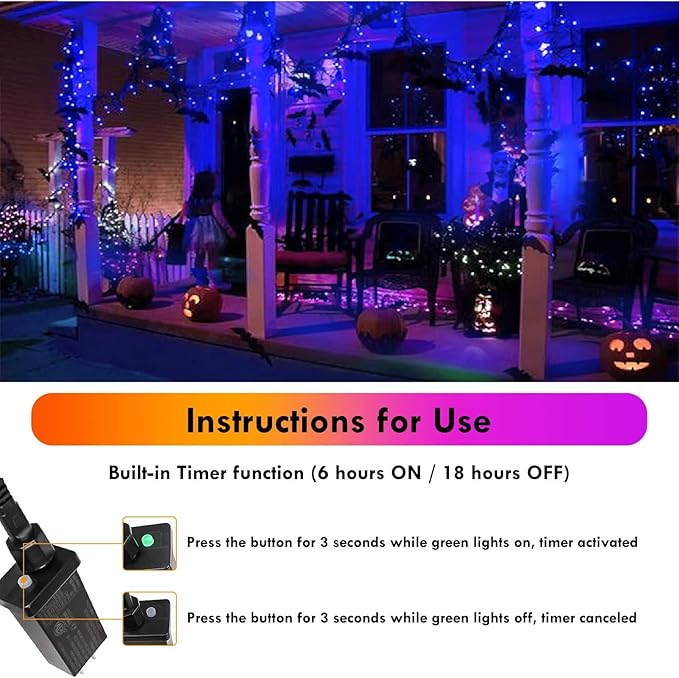 2-Pack 66FT 200 LED Blue Christmas Lights for Indoor/Outdoor, Super Bright Plug in String Lights,Waterproof Xmas Light Outdoor for Christmas Decorations Bedroom Party Decor Garden Patio Tree (Blue)