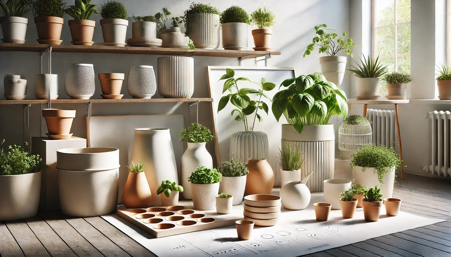 Ceramic & Drainage Pots