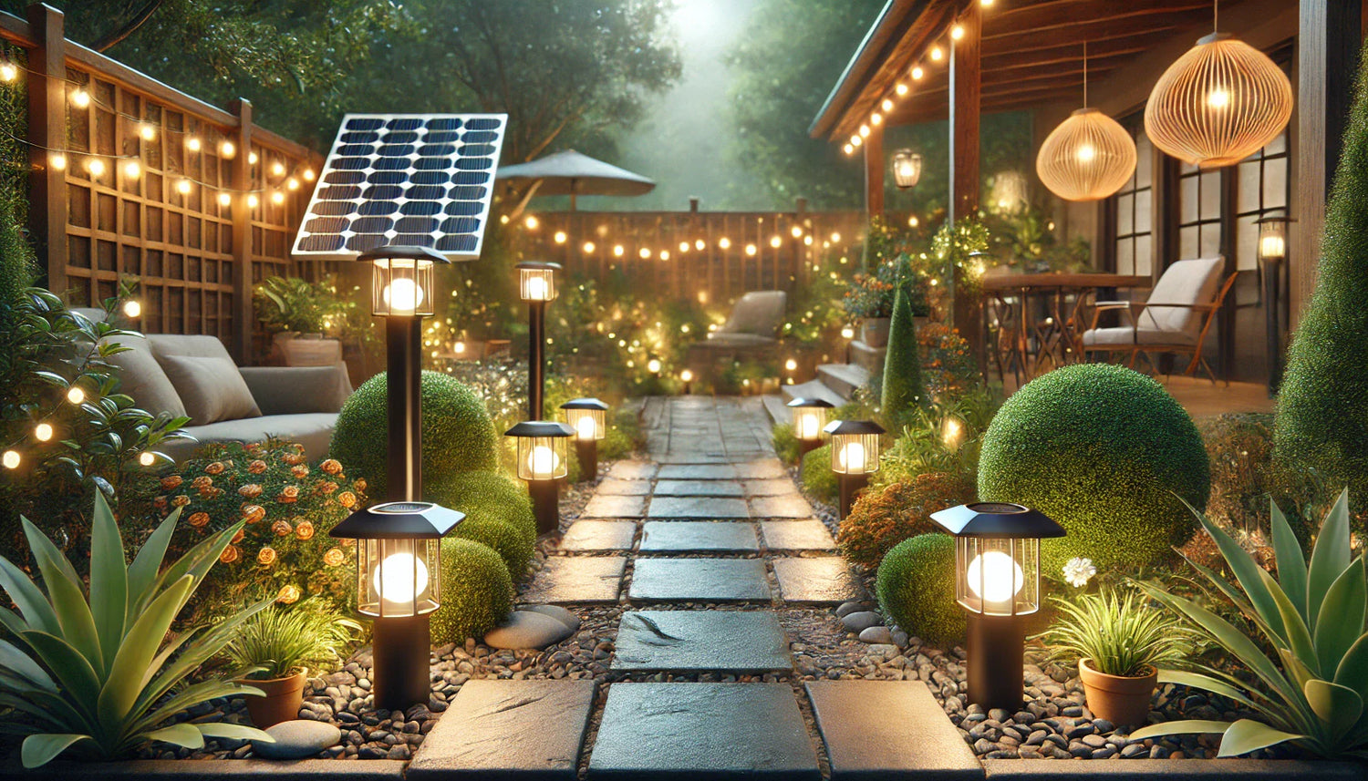 Solar Path & Landscape Lights