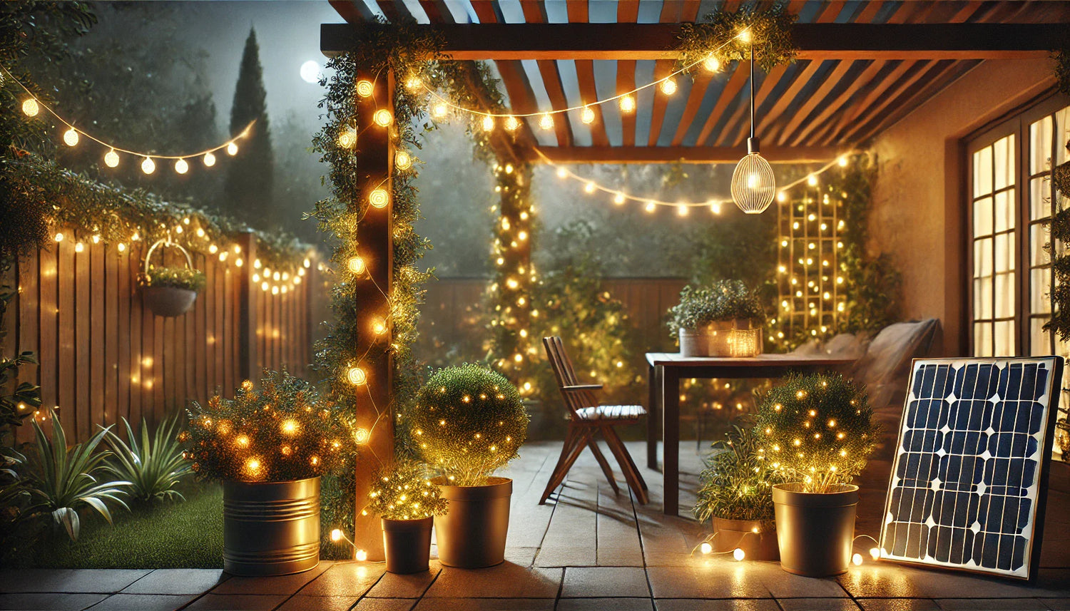 Solar String & Fairy Lights