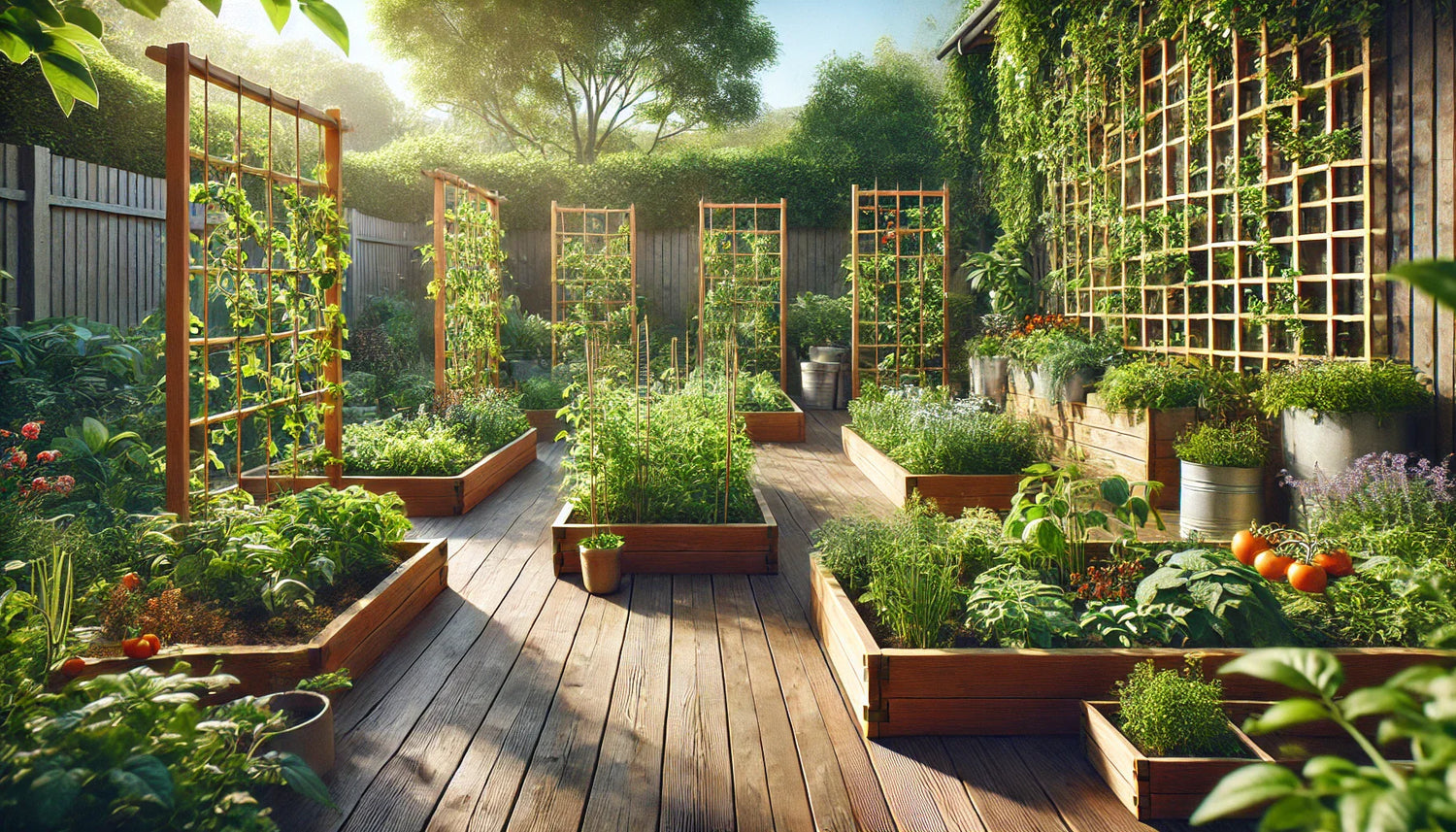 Raised Beds & Trellises