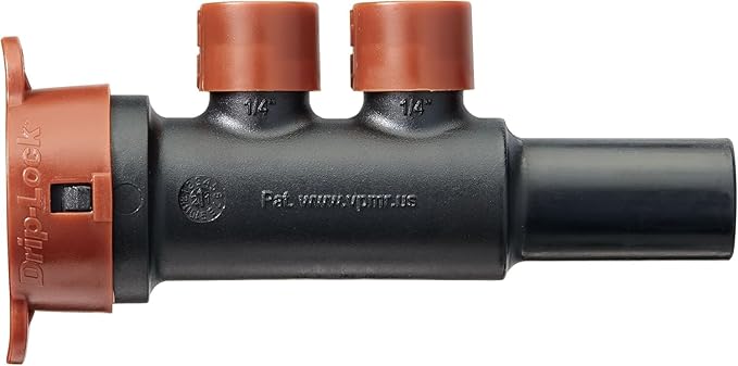 Orbit 67047-1/2" x 1/4" Drip-Lock 2-Port Extension Manifold (5)