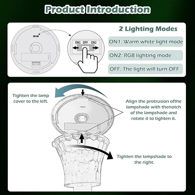 Solar Pathway Lights Outdoor, 8 Pack RGB Color Changing+Warm White LED Path Light IP67 Waterproof, Solar Powered Lights for Walkway Driveway Garden Yard Backyard Lawn Landscape Lighting Decorative