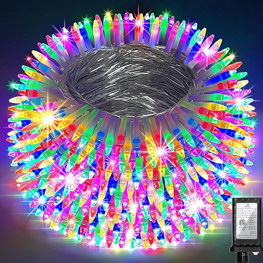 750 LED 246FT Christmas Lights Outdoor, Super Long Waterproof Christmas String Lights with 8 Modes, Christmas Tree Lights with Timer Memory for Fence Garden Xmas Wedding Party Decor Multicolor